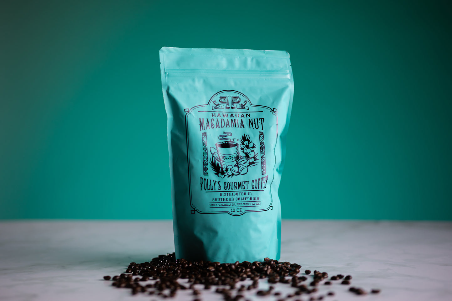 Polly's Gourmet Macadamia Nut Coffee