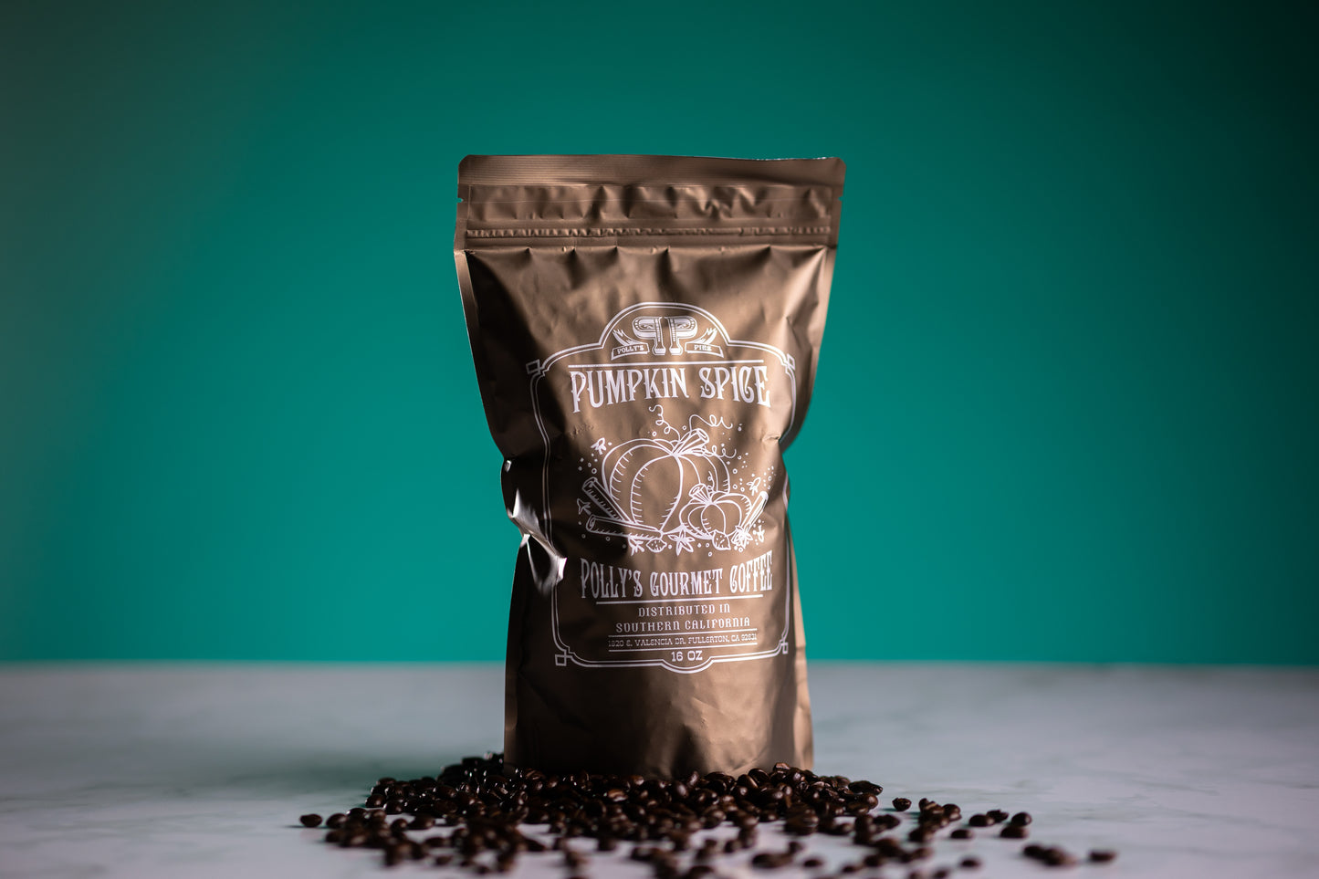 Polly's Gourmet Pumpkin Spice Coffee